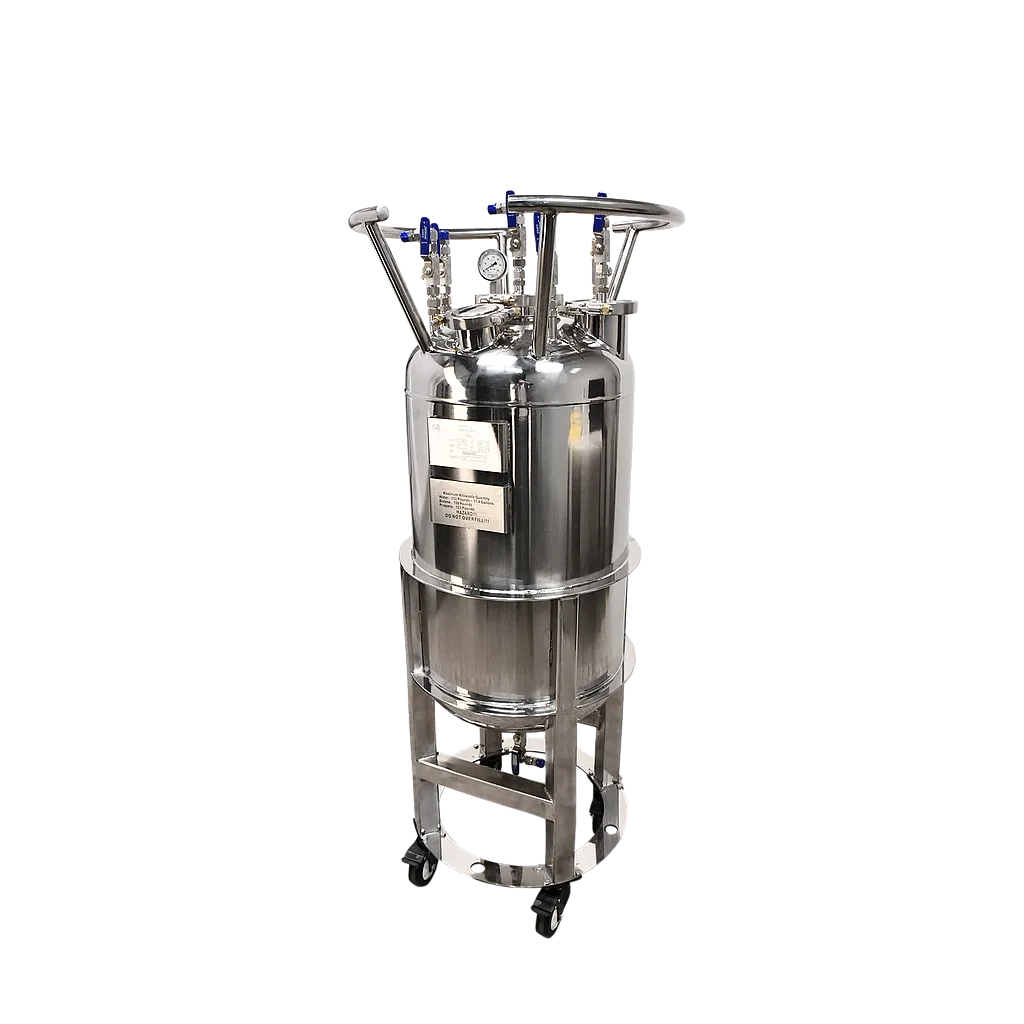 312lb ASME Non-Jacketed Solvent Tank | V1 | Assembled