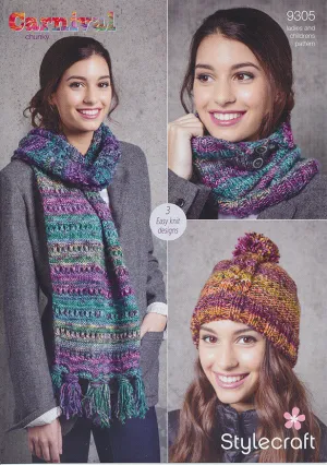 Accessories in Stylecraft Carnival Chunky (9305)