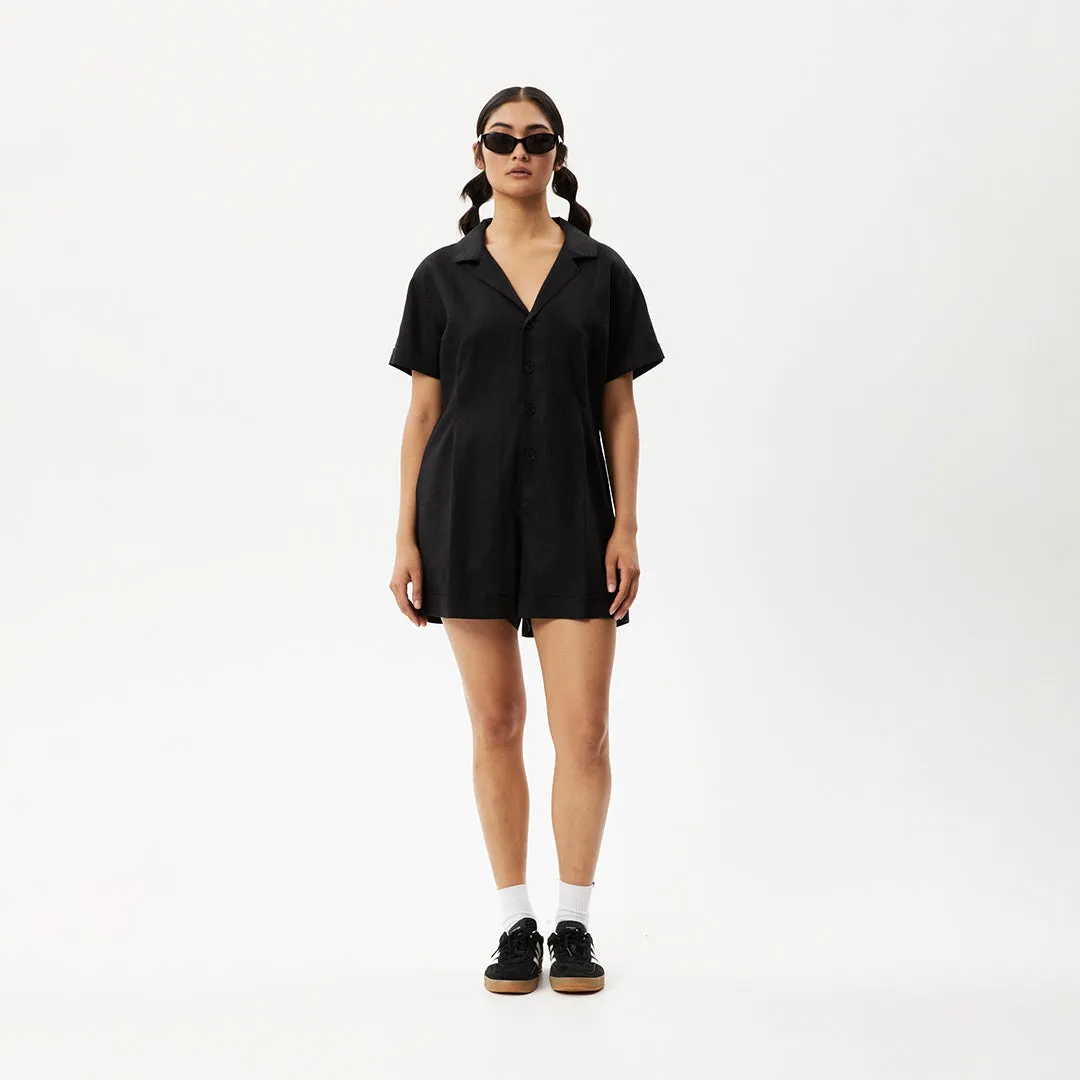 AFENDS Womens Kokomo - Playsuit - Black