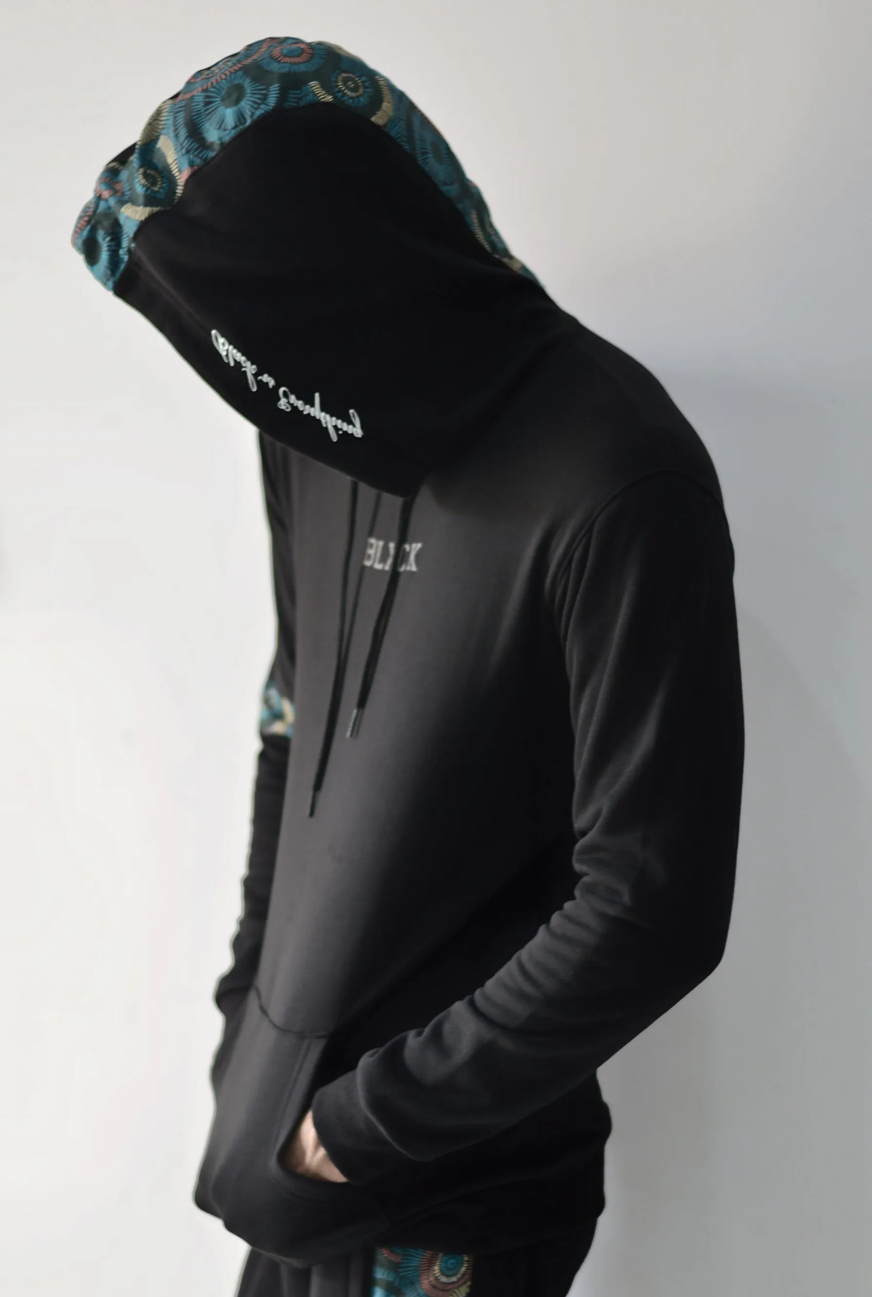 African Black Hoodie Tracksuit