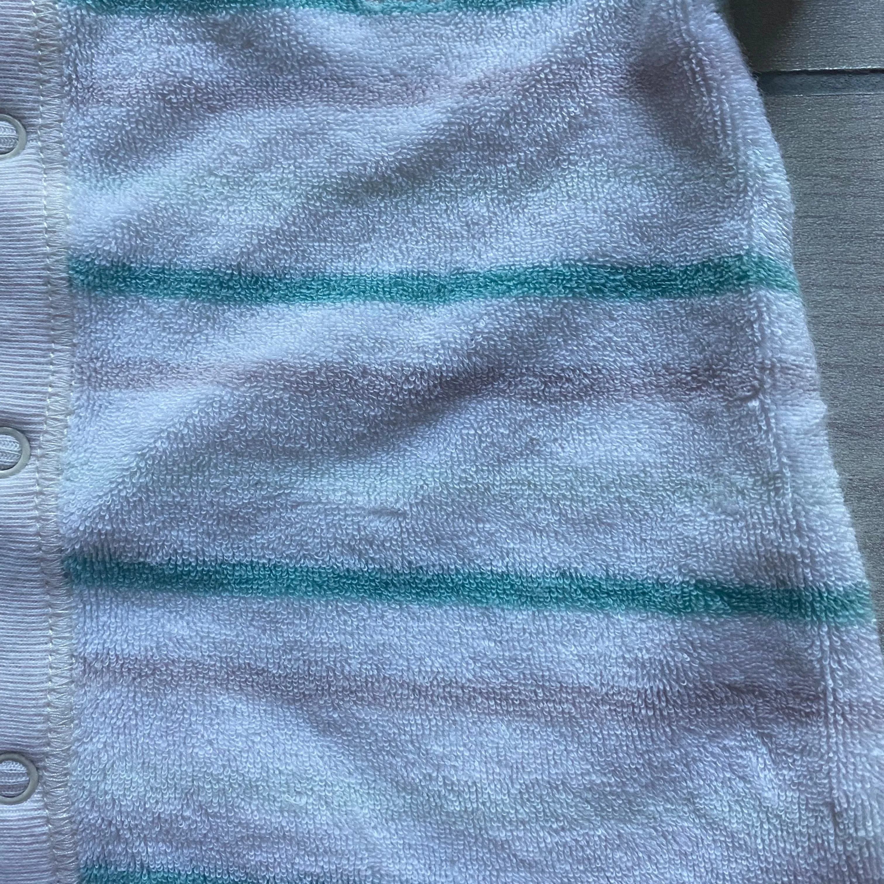 Baby Gap Terry Cream Striped Romper