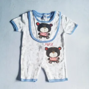 Baby Romper Carter's Set Romper with Bib 3