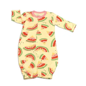 Bamboo Converter Gown (Watermelon Rainbow Print)