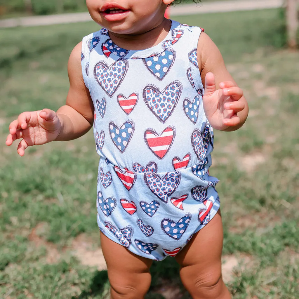 Becky Varsity Romper
