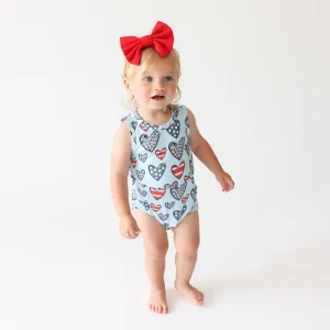 Becky Varsity Romper