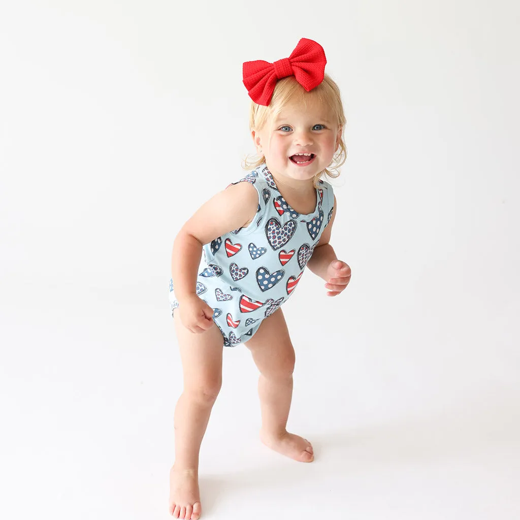 Becky Varsity Romper
