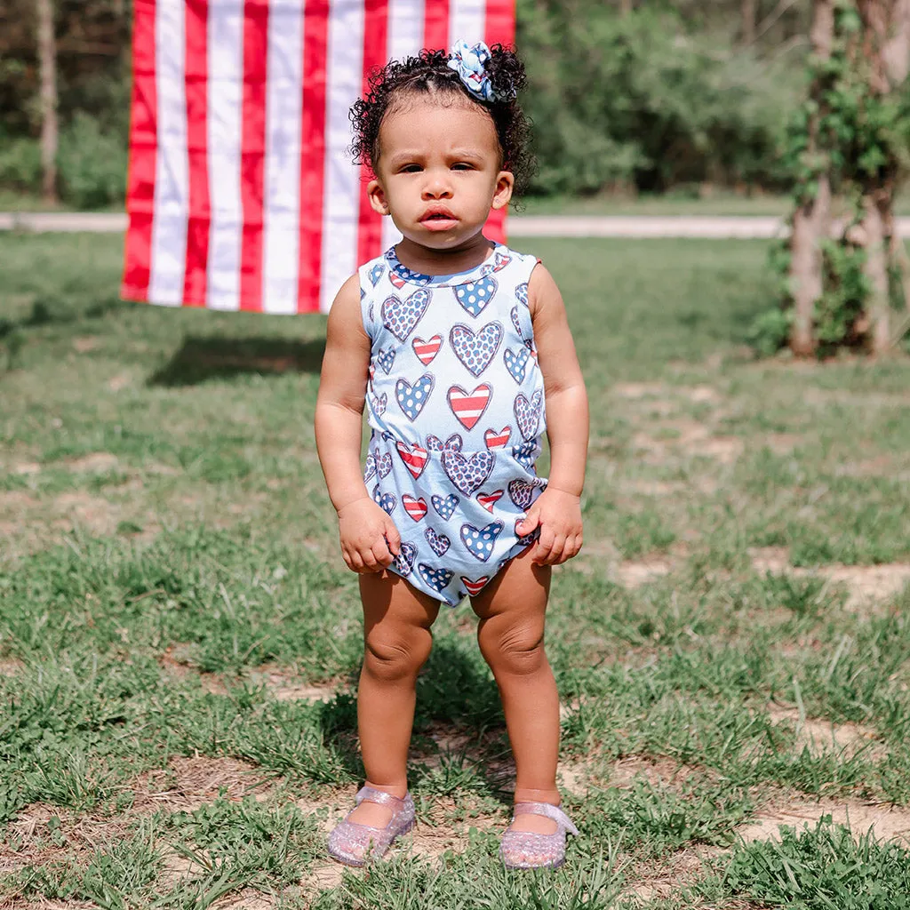 Becky Varsity Romper
