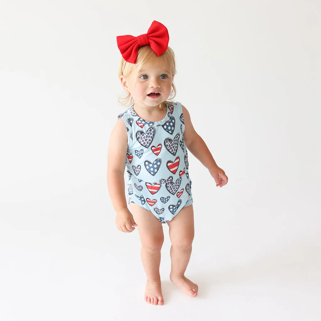 Becky Varsity Romper