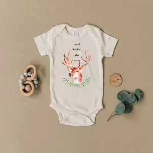BEST BUCKIN' DAD EVER ORGANIC BABY ONESIE®