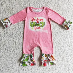 Christmas Boutique Infant Baby Girls Rompers LR0154
