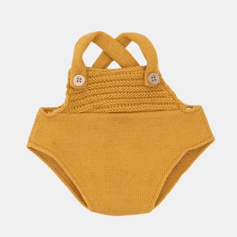 Dinkum Doll Romper | Mustard