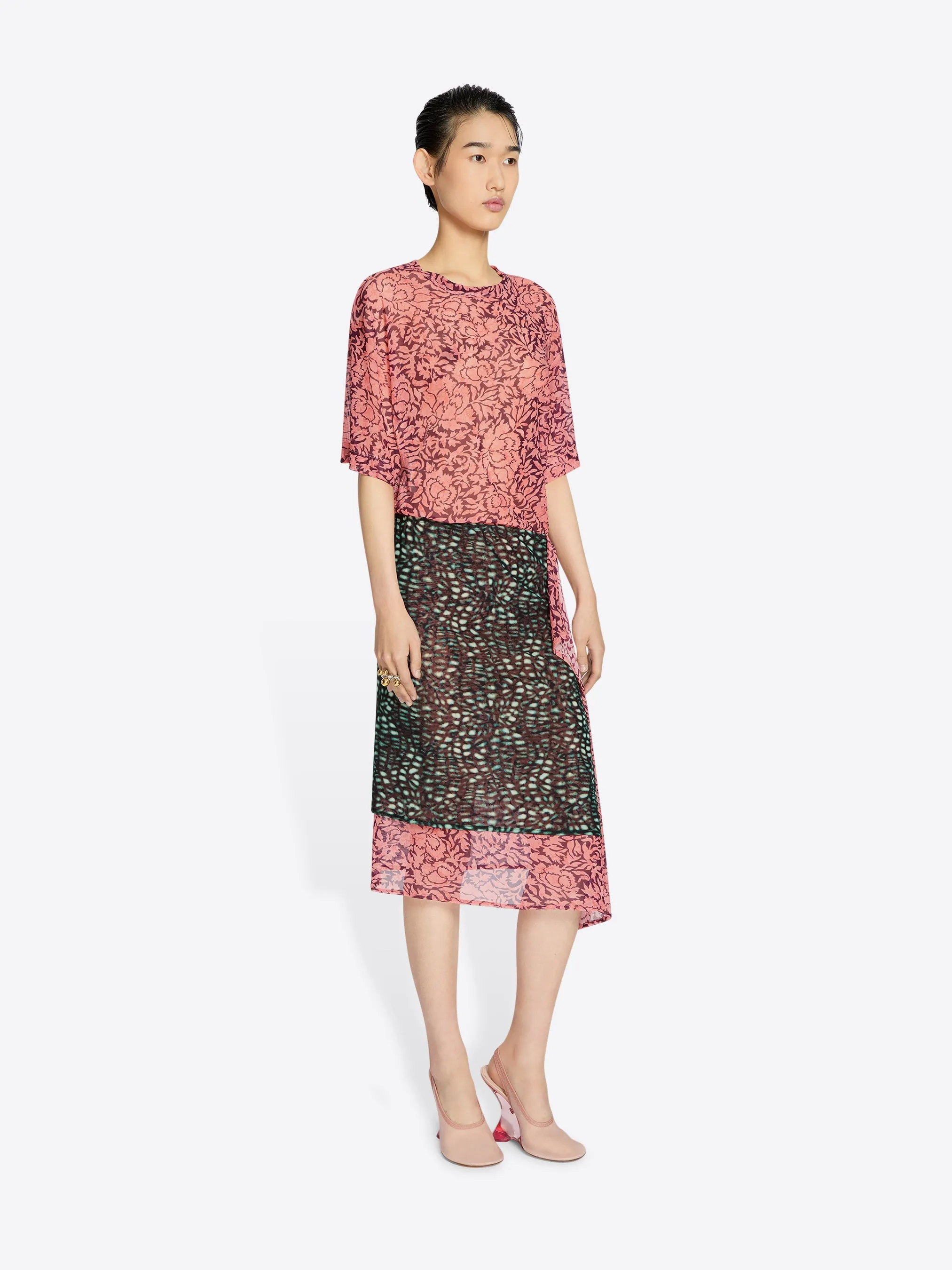 Double layered skirt