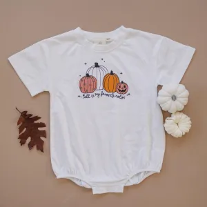 Fall Is My Favorite Color Organic Cotton T-Shirt Romper