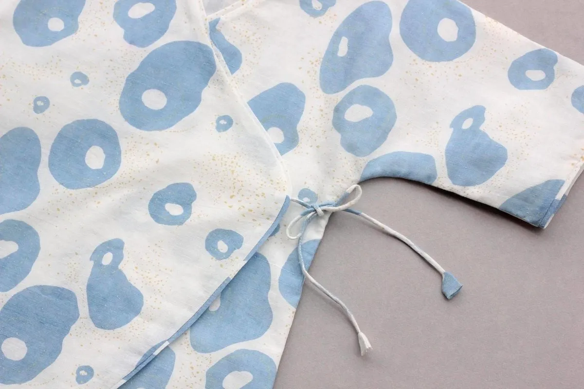 Flutter Blobs Newborn Romper