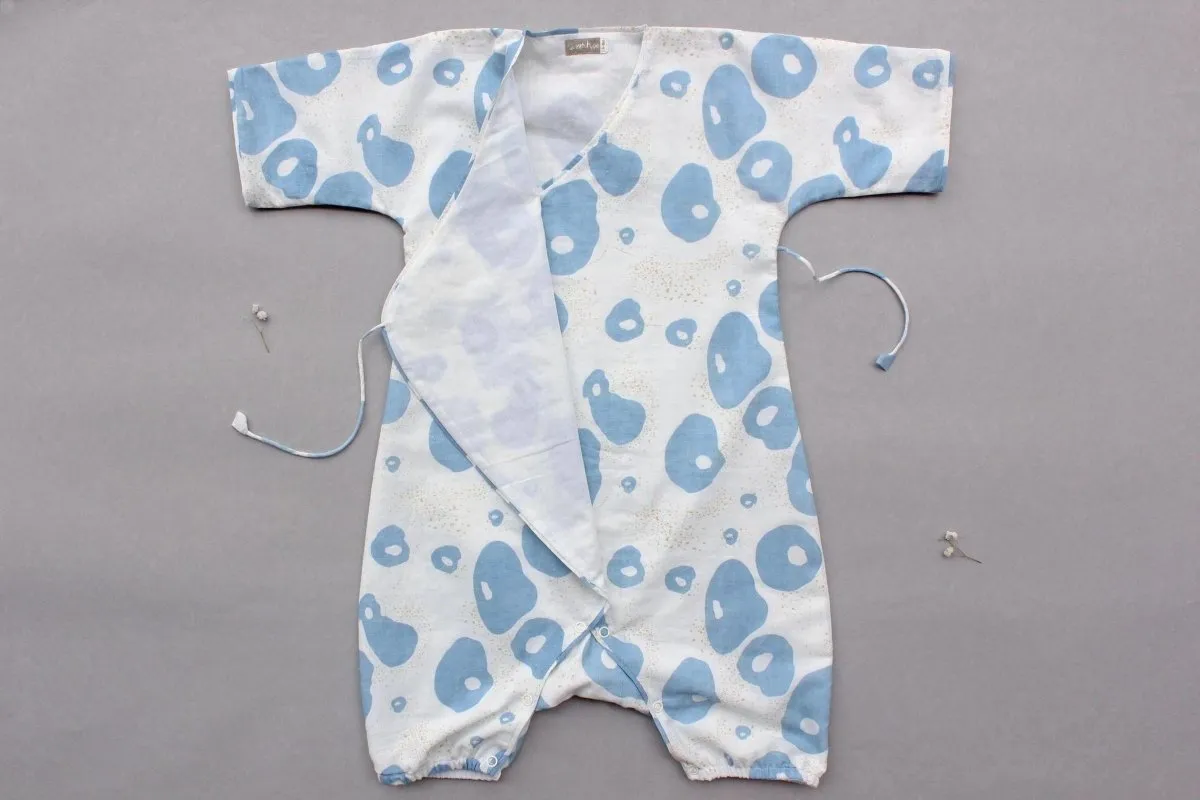 Flutter Blobs Newborn Romper