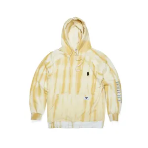 GR RR WAPPEN HOODIE TIE DYE YELLOW