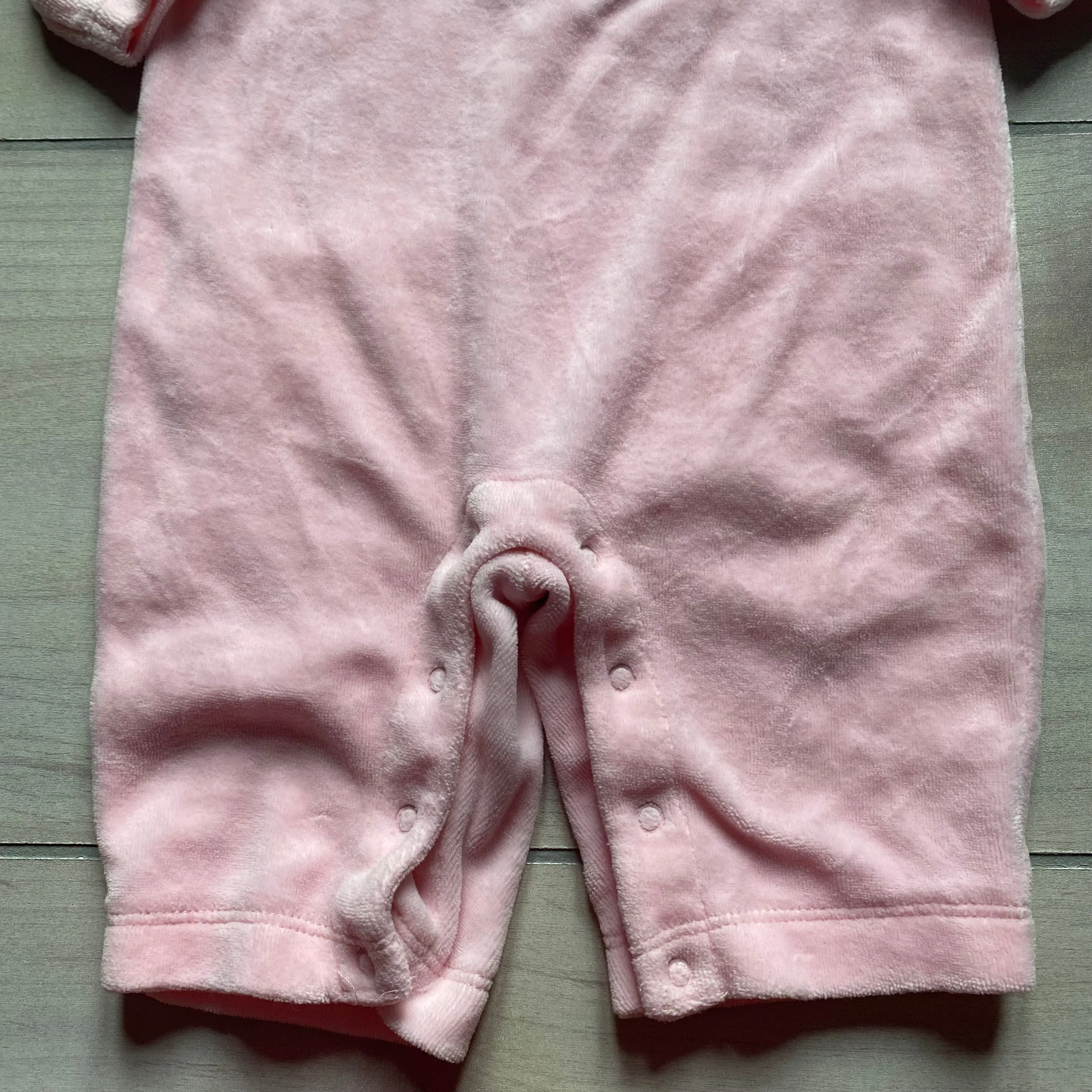 Gymboree Pink Velour Owl Applique Romper