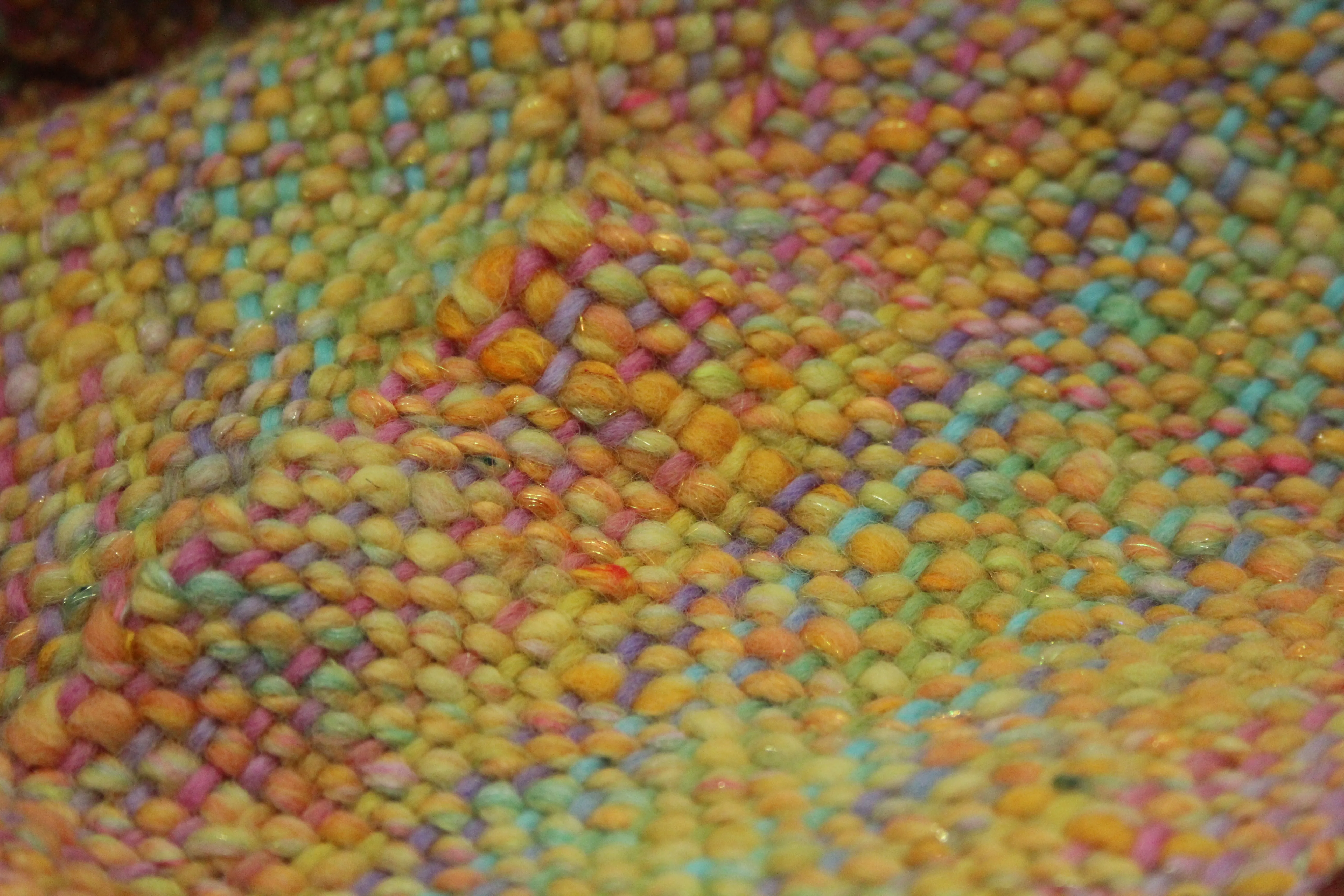 Handwoven Scarf - 13cm wide 219cm long