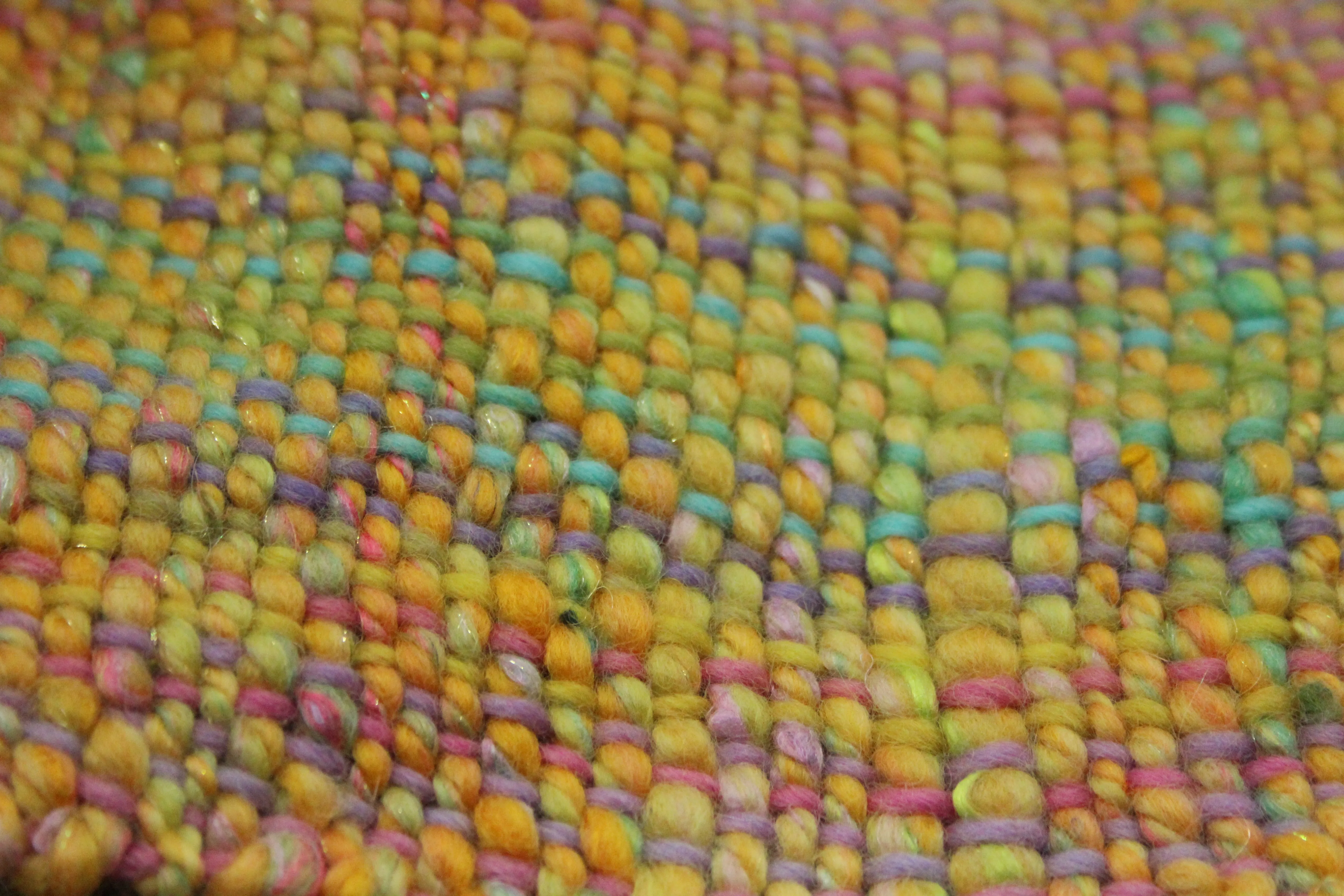 Handwoven Scarf - 13cm wide 219cm long
