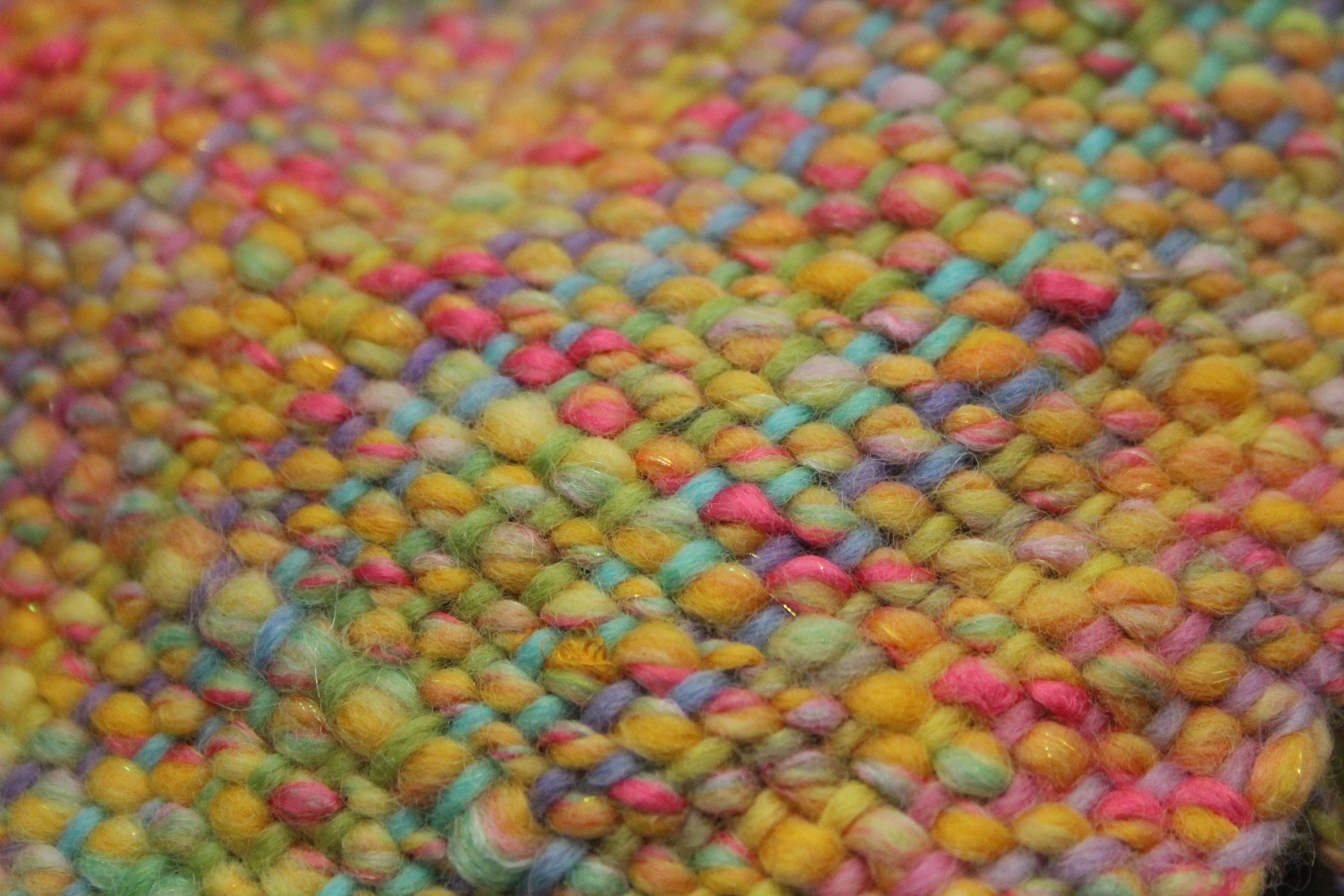 Handwoven Scarf - 13cm wide 219cm long