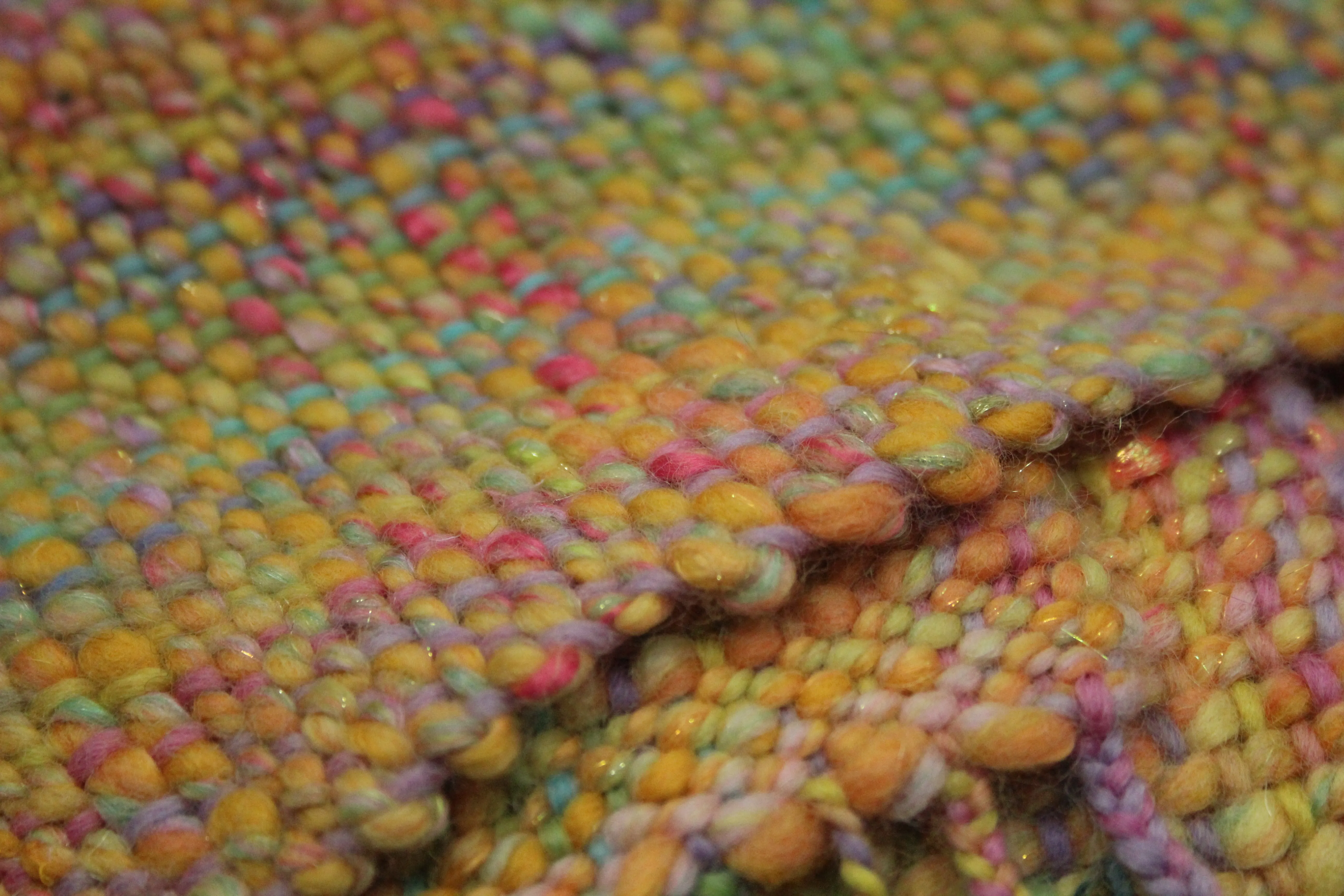Handwoven Scarf - 13cm wide 219cm long