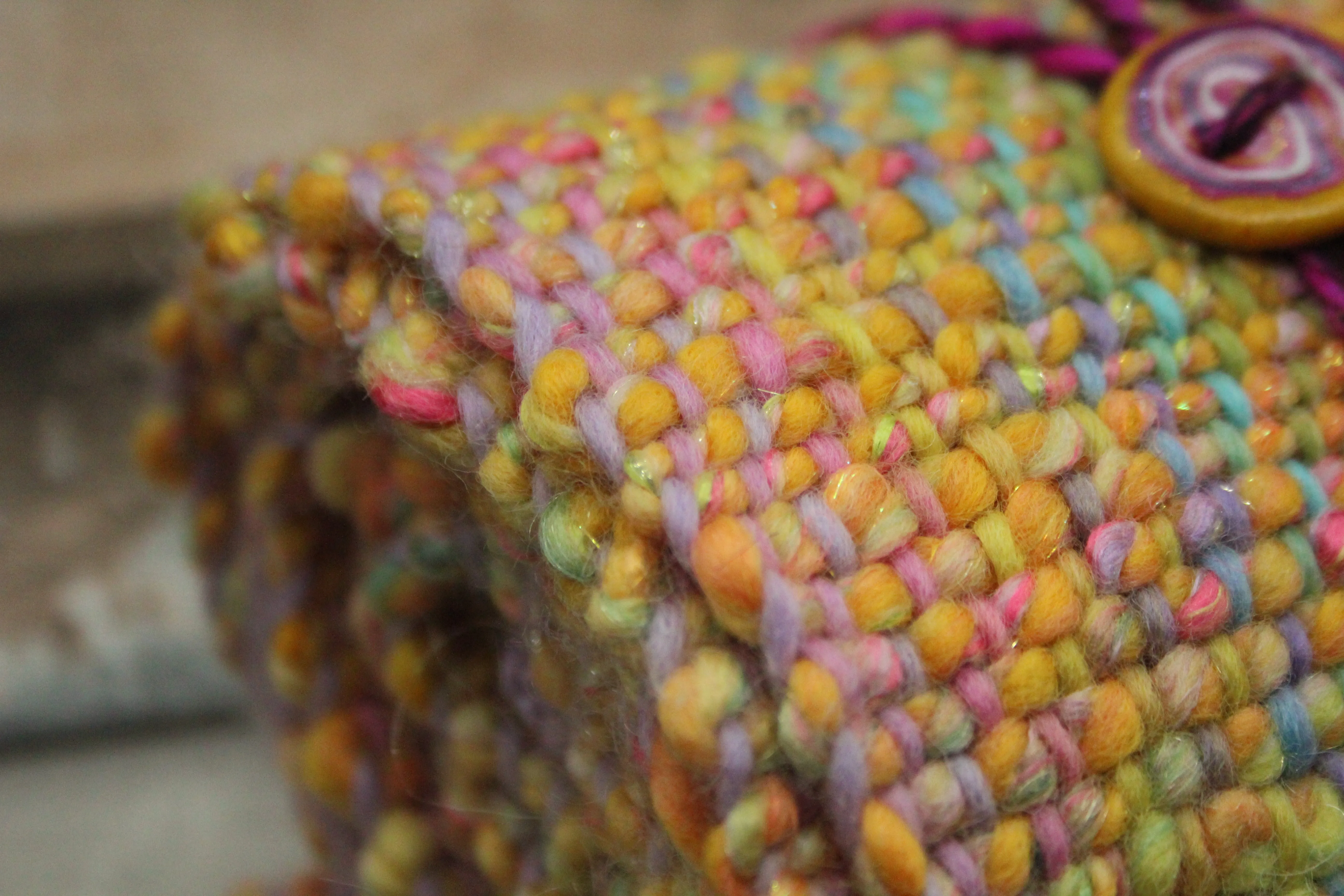 Handwoven Scarf - 13cm wide 219cm long