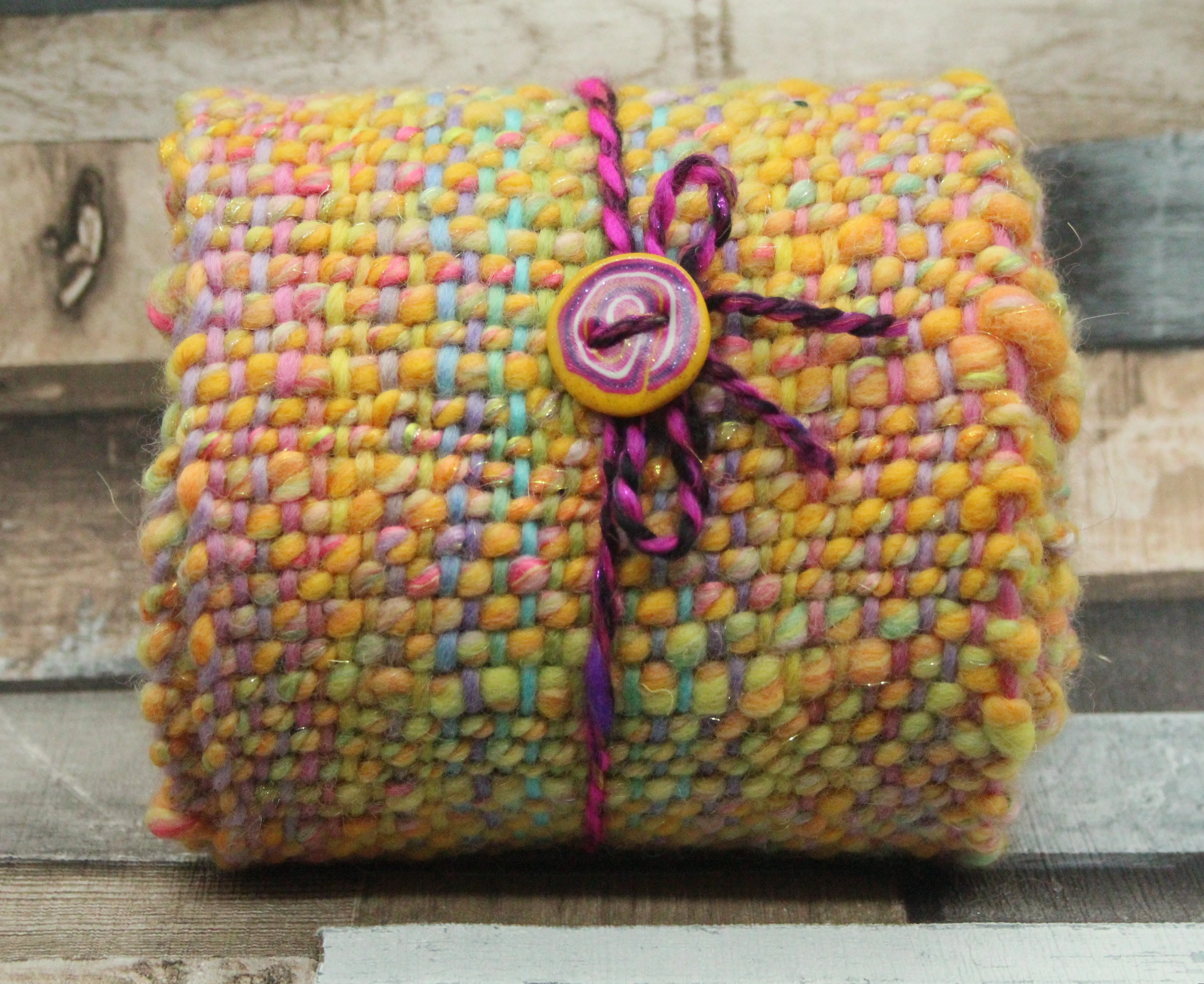 Handwoven Scarf - 13cm wide 219cm long