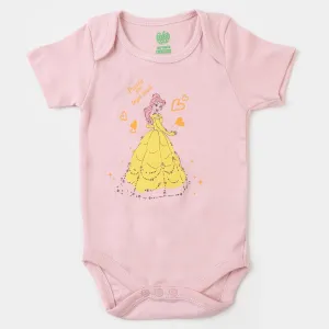 Infant Girls  Romper Loyle Heart-Pink Marsh