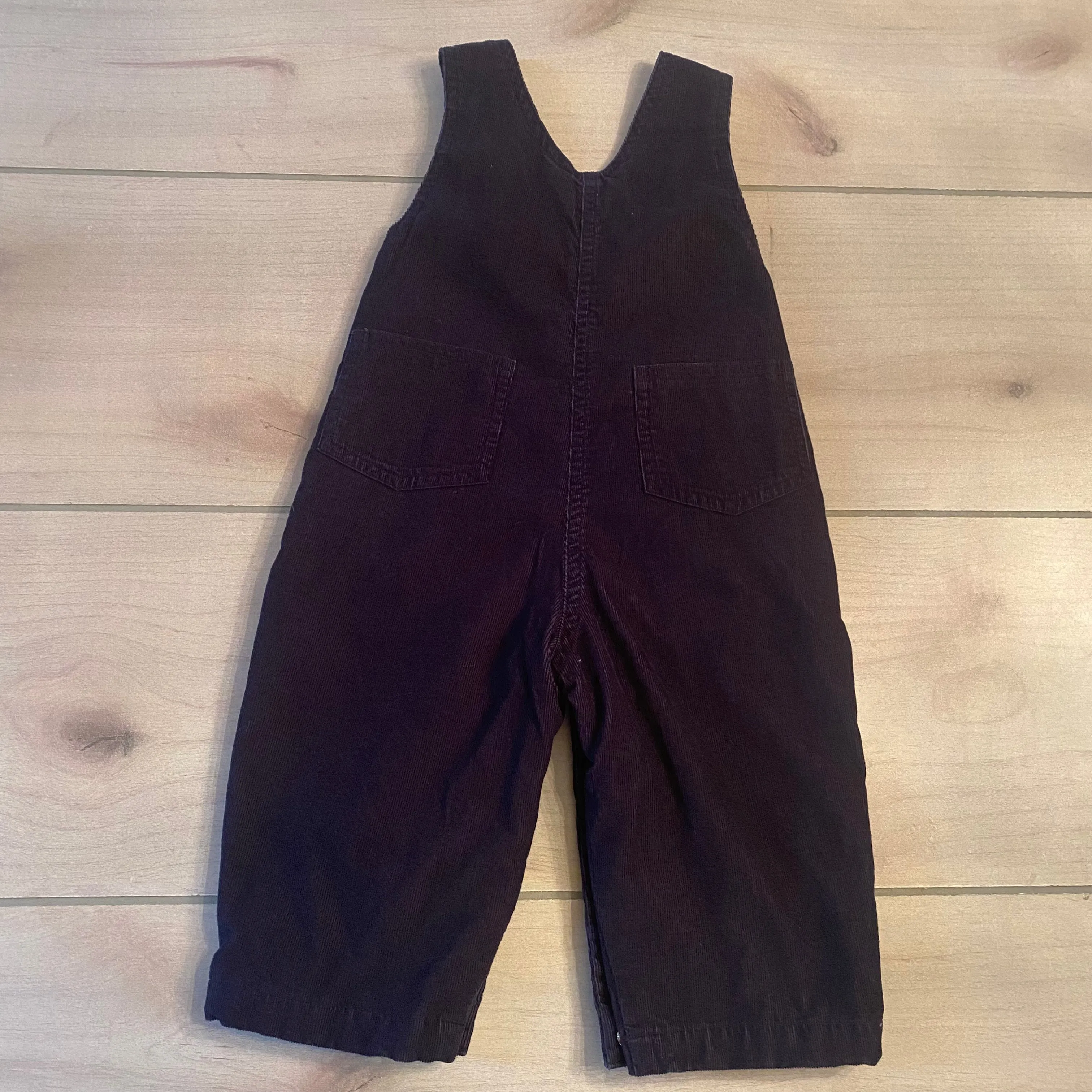 Jeanine Johnson Blue Corduroy Whale Romper
