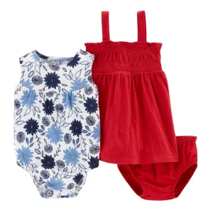 JUST ONE YOU - Baby - Floral Dress Romper
