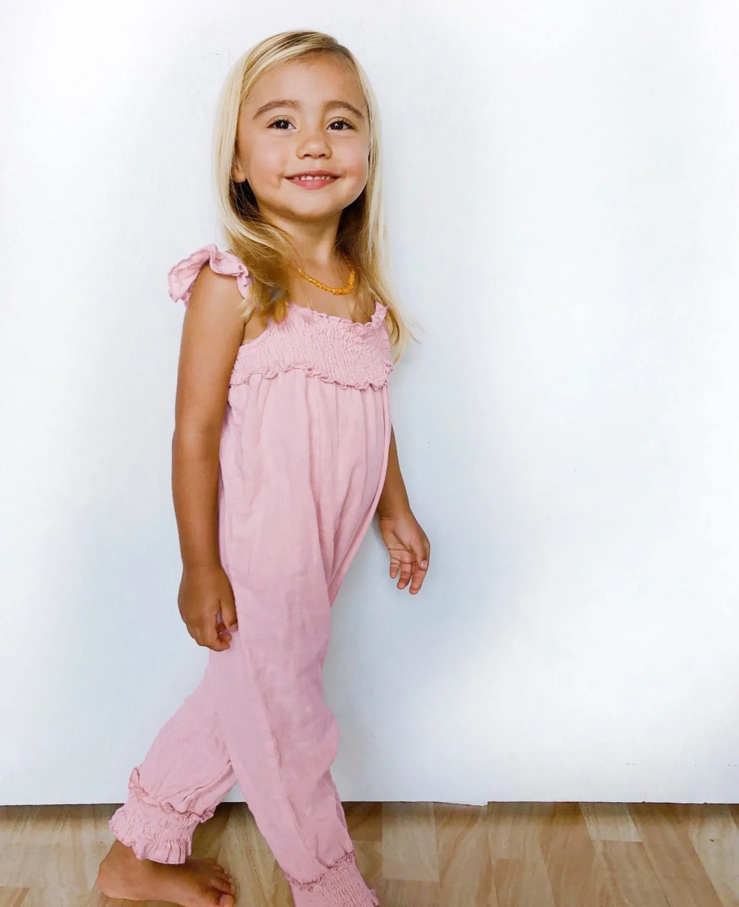Kids Muslin Sleeveless Romper