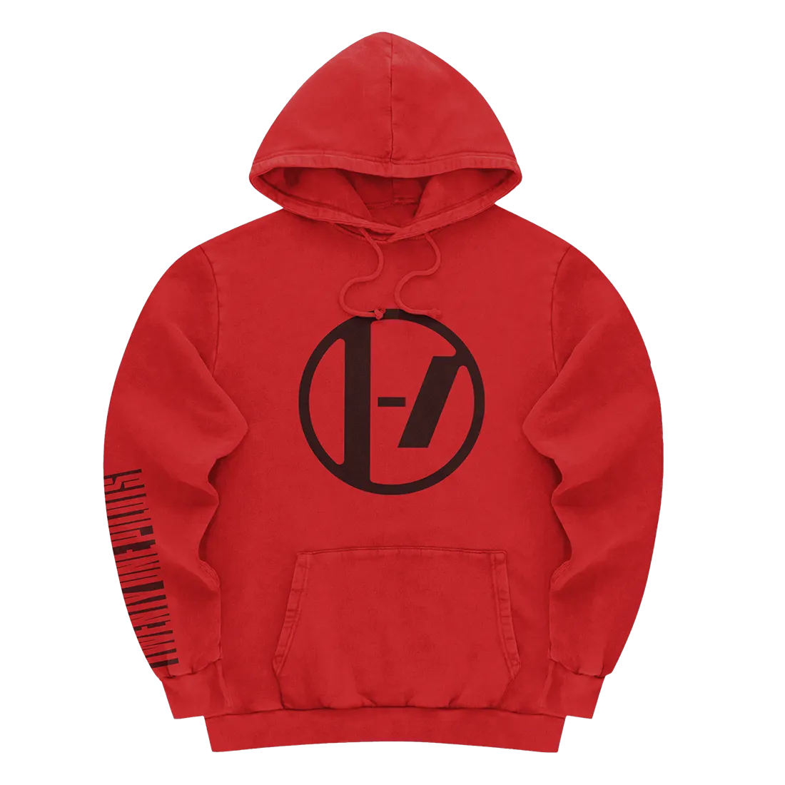 LOGO RED HOODIE