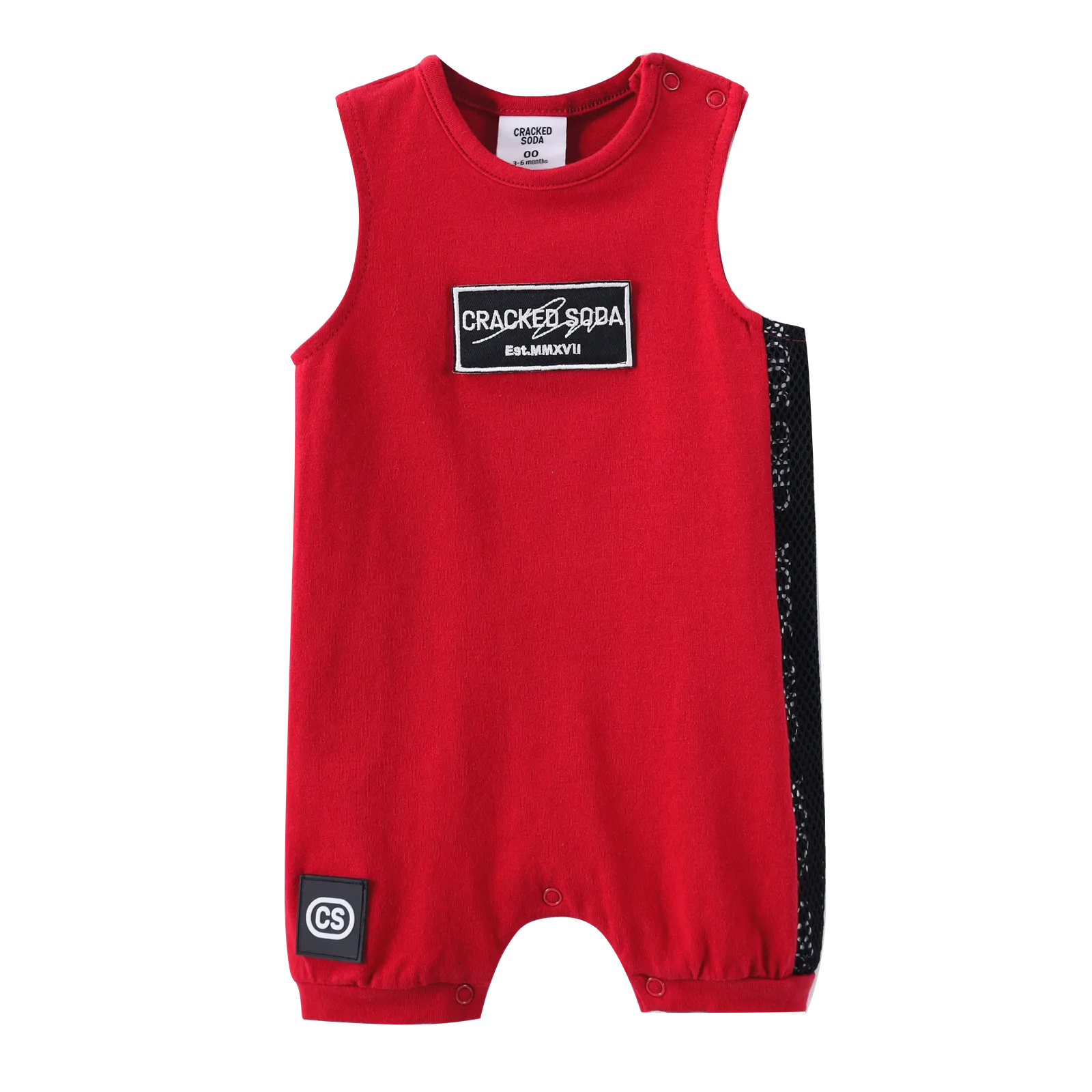 Maxwell Summer Romper - Red