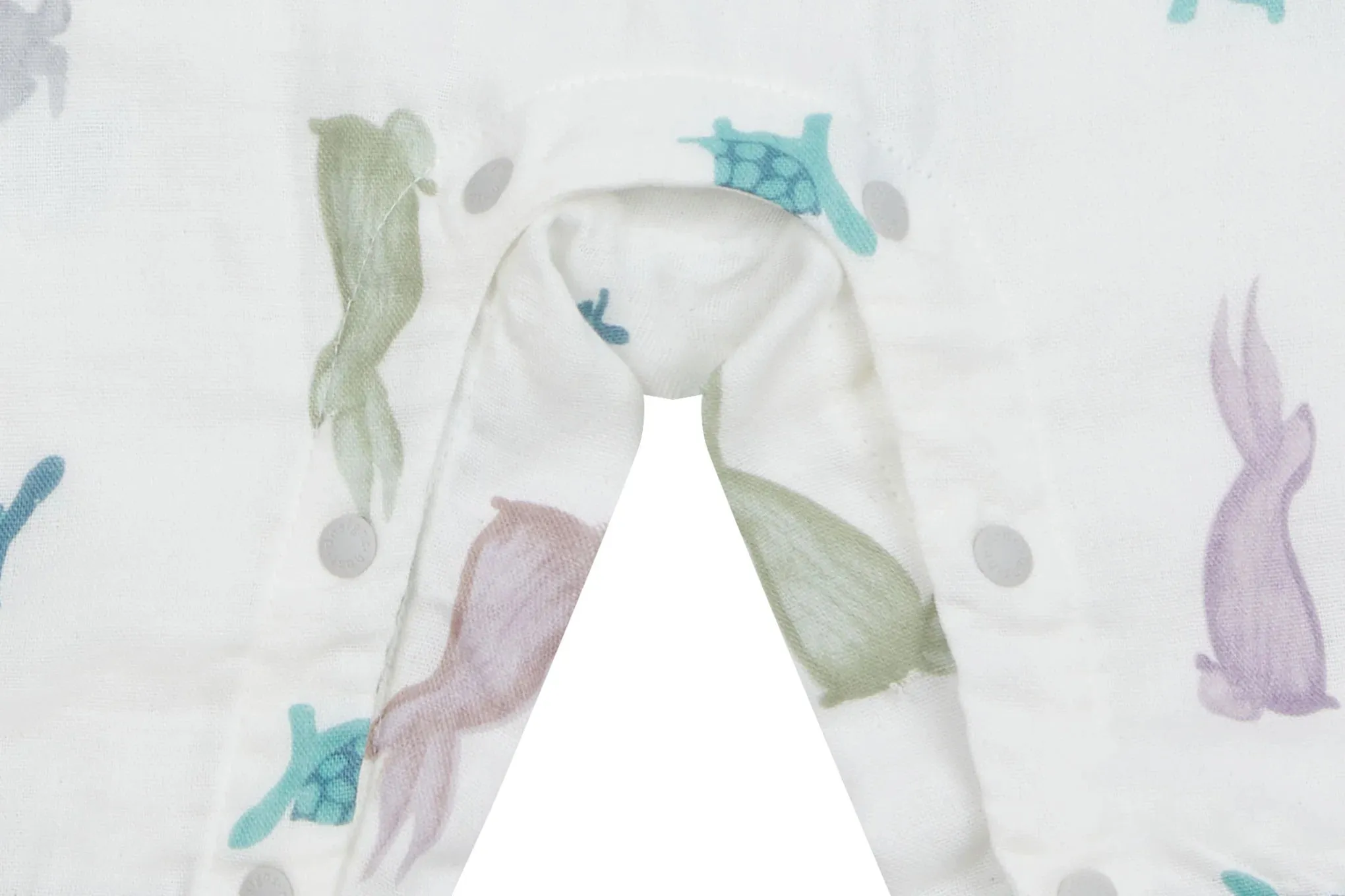 Nest Designs Bamboo Pima Sleeveless Romper - The Tortoise & The Hare