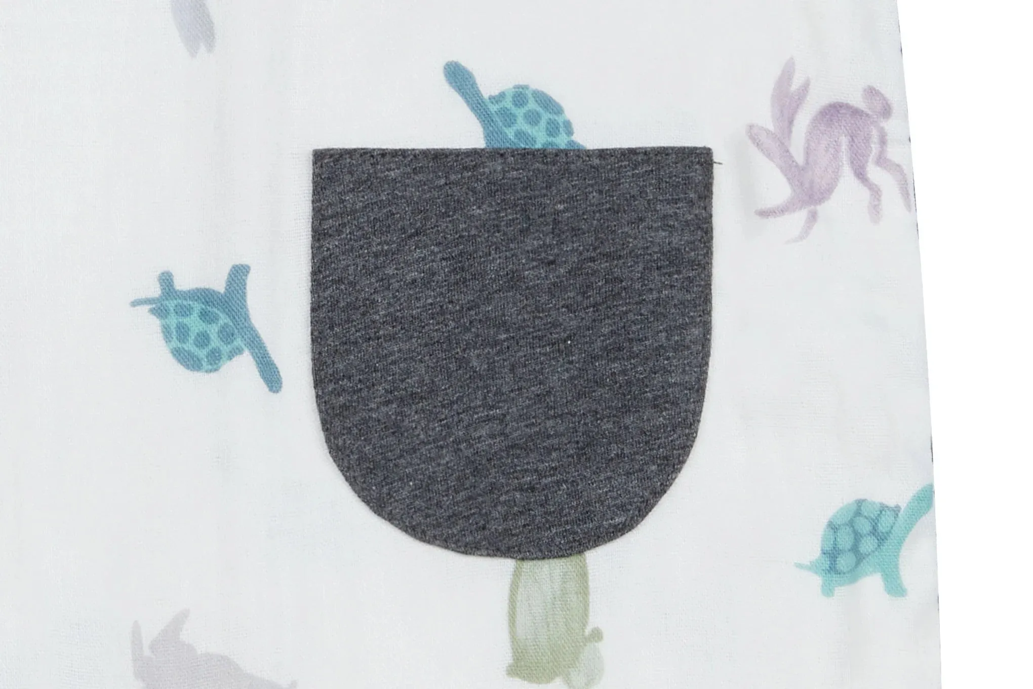 Nest Designs Bamboo Pima Sleeveless Romper - The Tortoise & The Hare