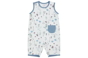 Nest Designs Bamboo Pima Sleeveless Romper - The Town Mouse & The Country Mouse