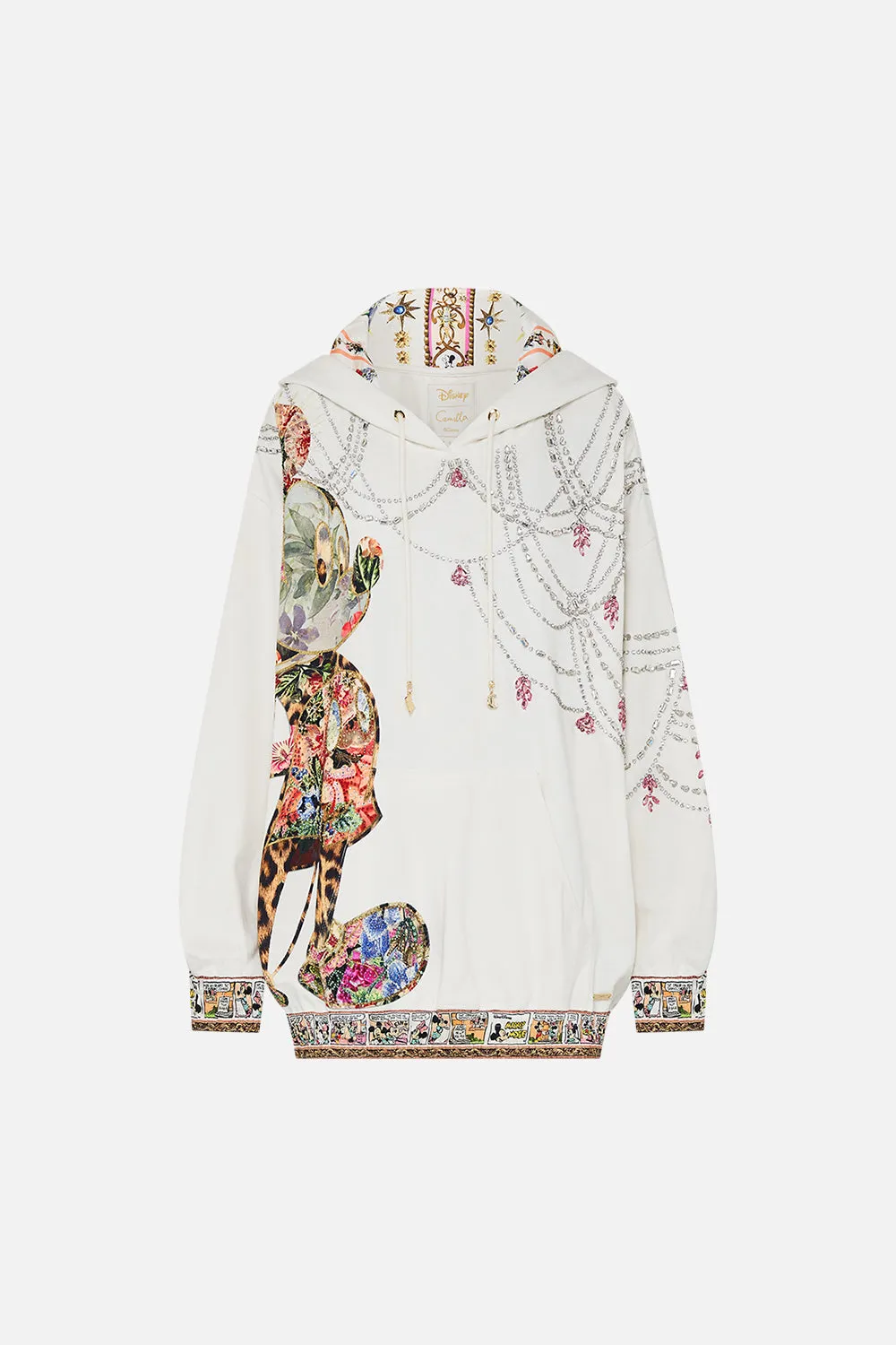 OVERSIZE BOYFRIEND HOODIE MINNIE MAGIC FOREVER