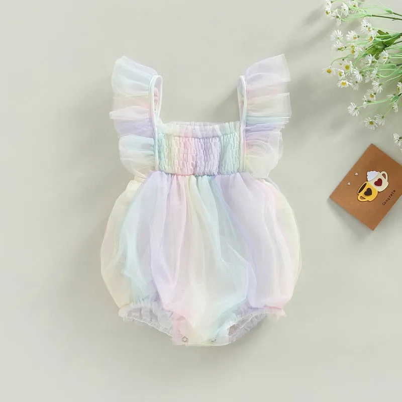 Pastel Tulle Romper