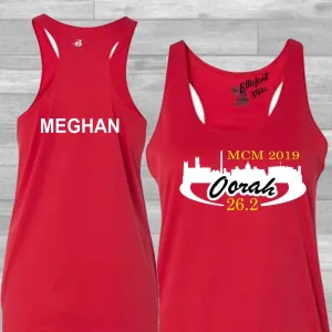 Personalized Marine Corps Marathon 26.2 Drifit Tank Top