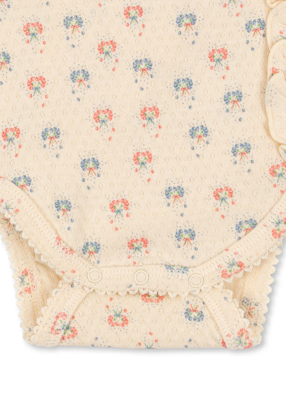 Pointelle Frill Bodysuit | Pipa Petite