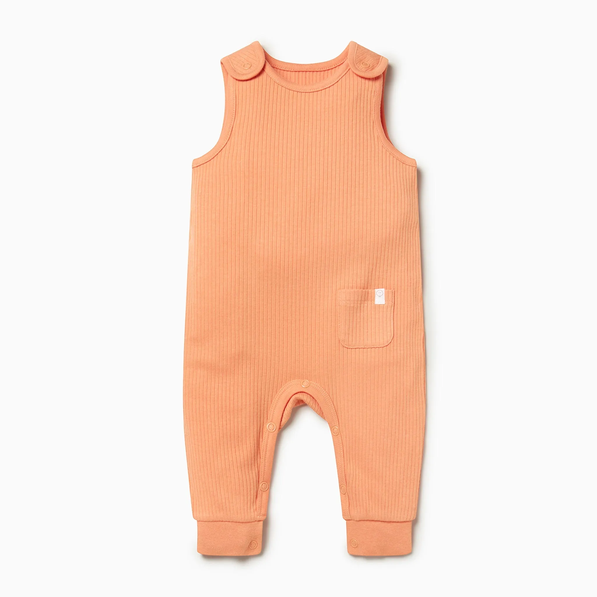 Ribbed Dungarees