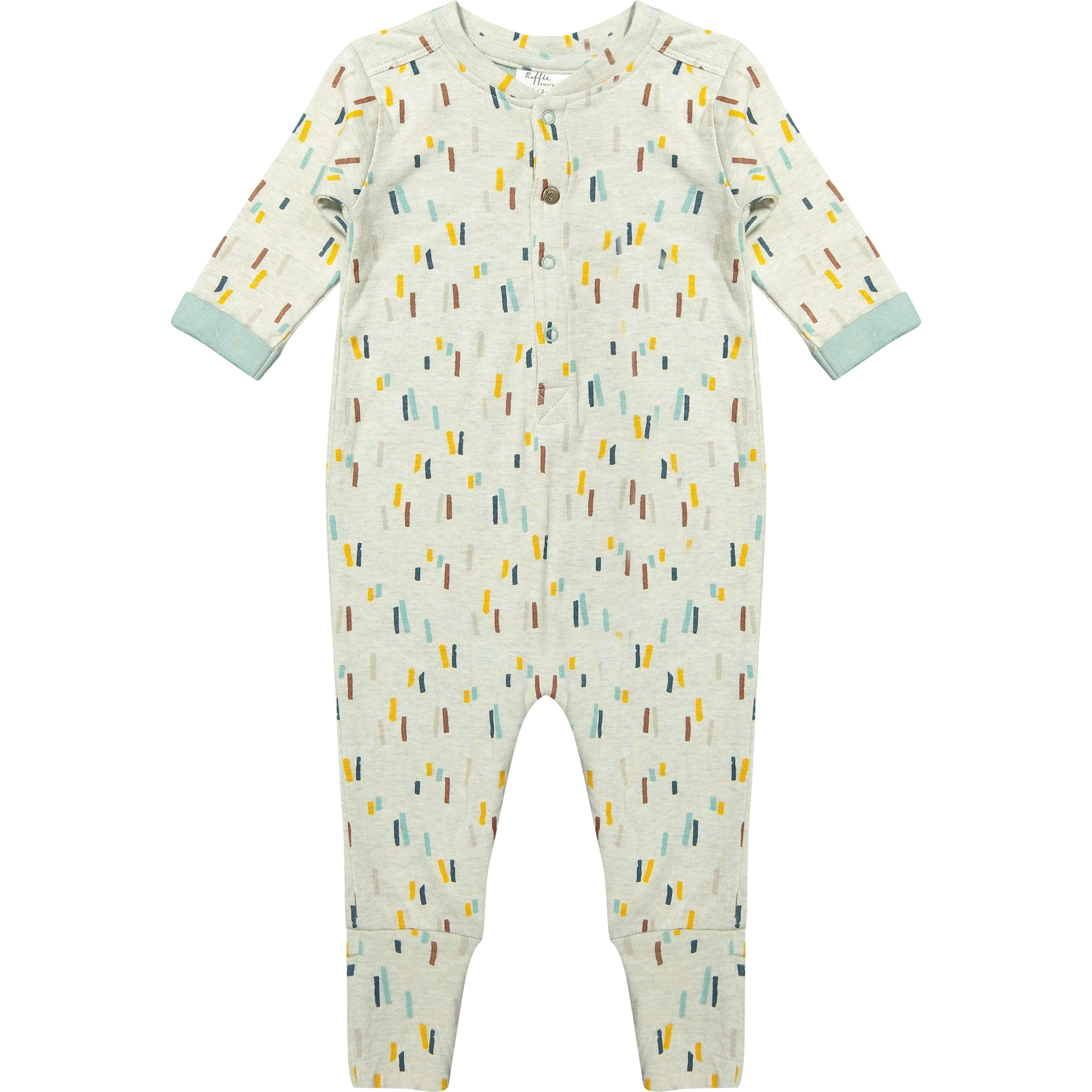 Riffle Amsterdam - Organic Convertible Romper - Confetti