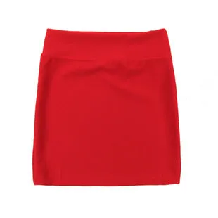Stretchable Hip Flattering Women High Waist OL Plus Size Pencil Skirt