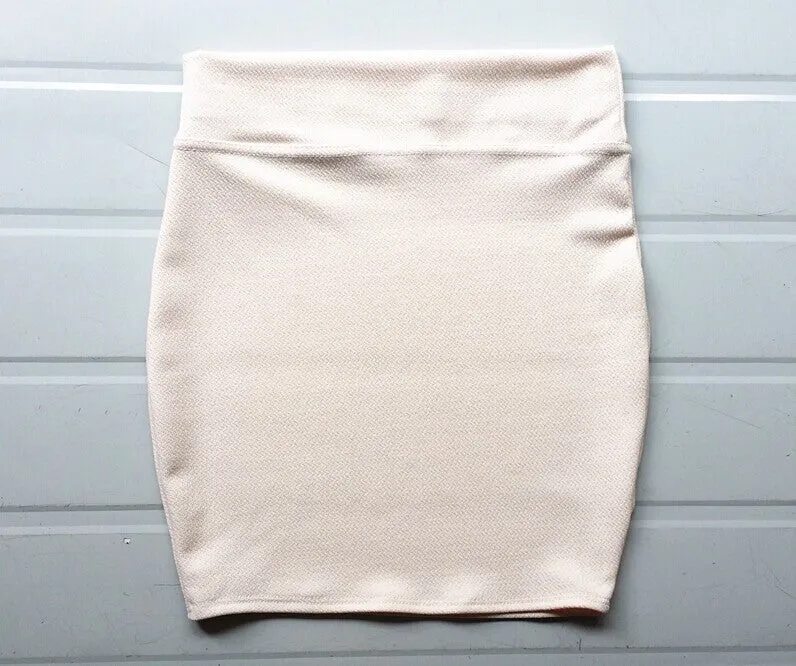 Stretchable Hip Flattering Women High Waist OL Plus Size Pencil Skirt