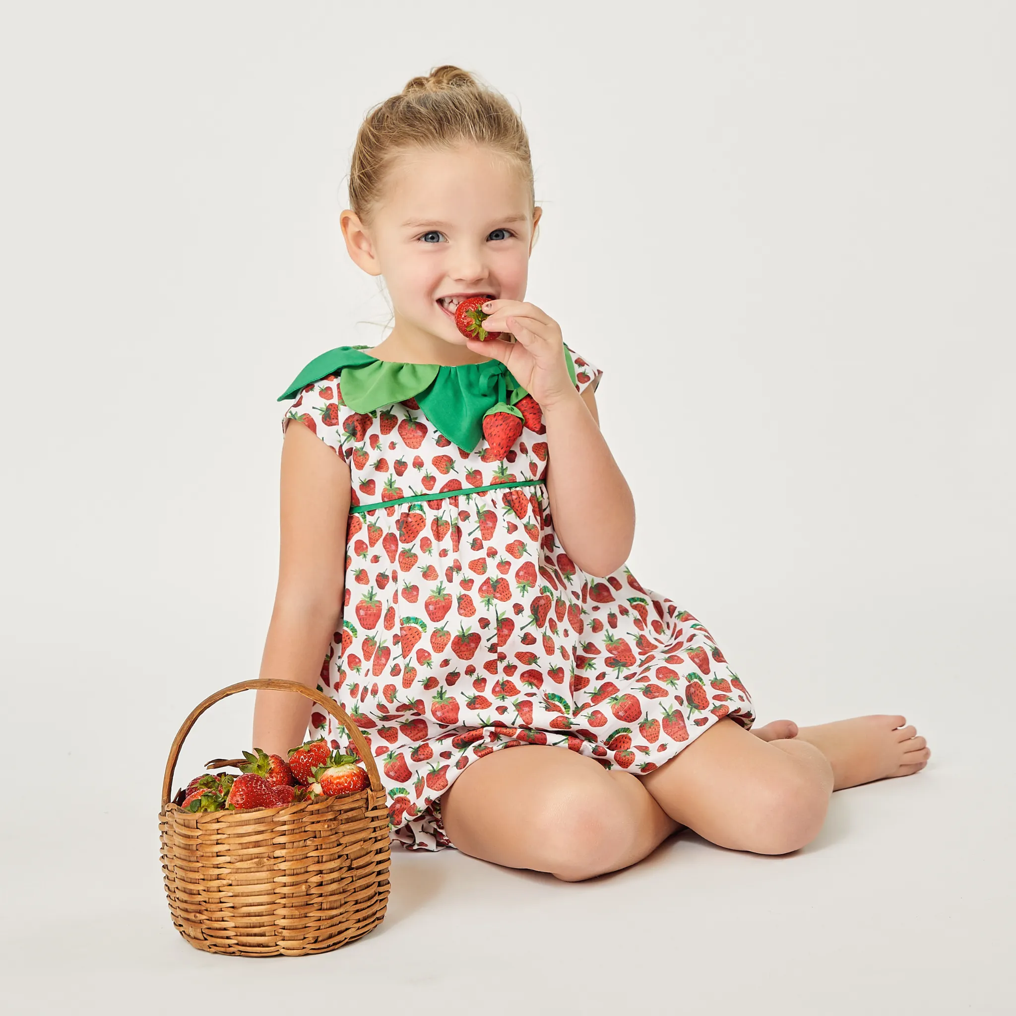 Very Hungry Caterpillar™ Strawberry Leaf Romper